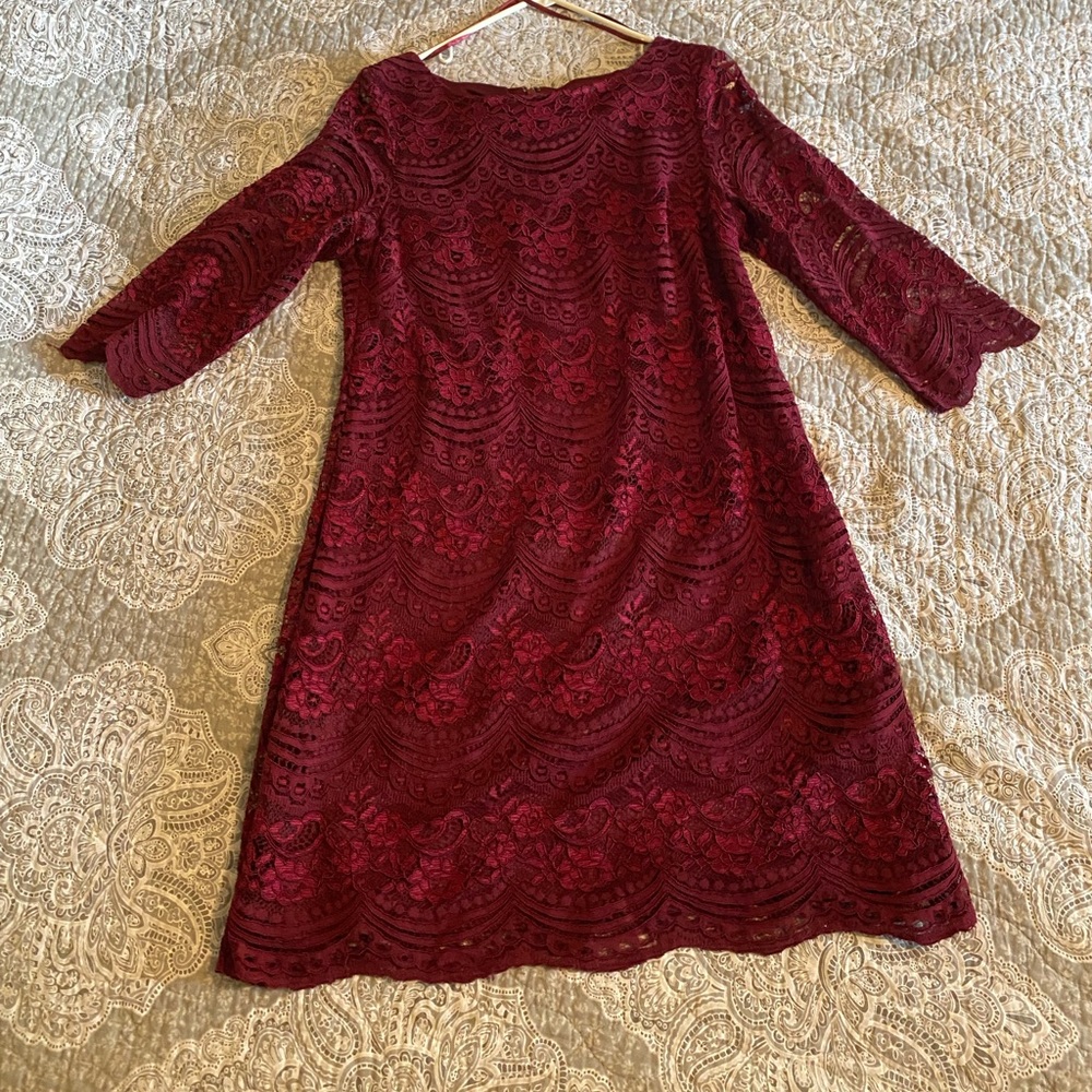 Maroon formal dress size 14